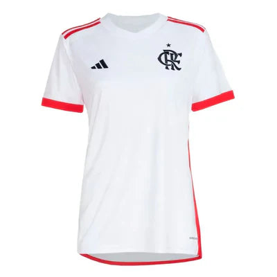 Camisa Flamengo CRF Feminina Away 24/25 - Branca