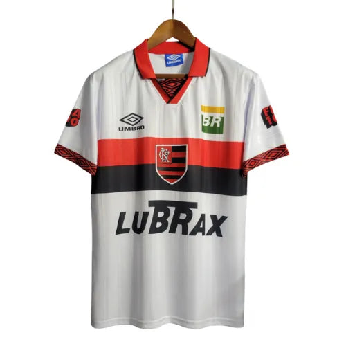 Camisa Flamengo CRF Edição 100 Anos Retrô - Branca