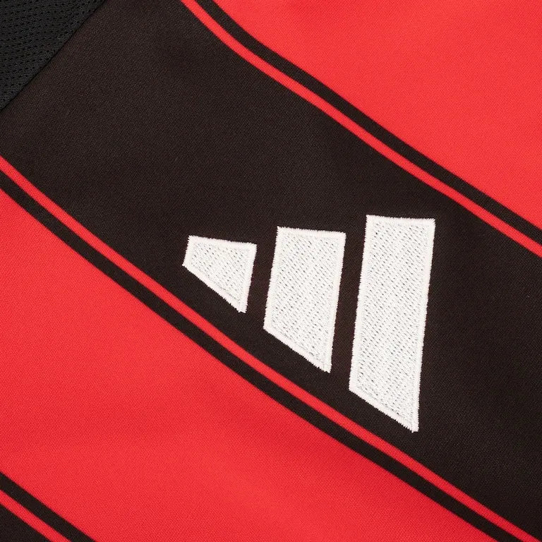Camisa Flamengo CRF Home 25/26 - Preta e Vermelha