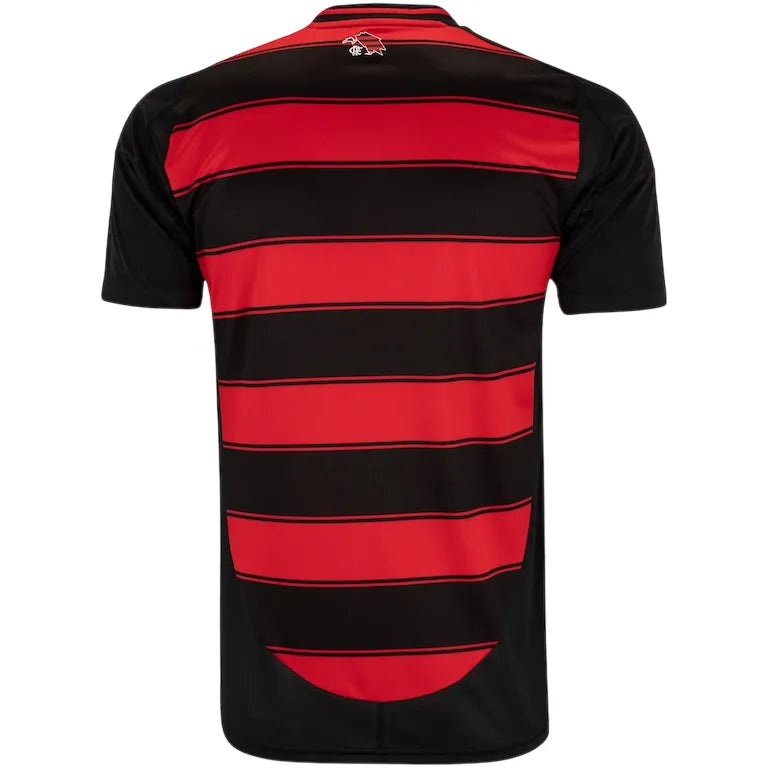 Camisa Flamengo CRF Home 25/26 - Preta e Vermelha